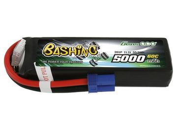 Gens Ace Li-Po 3S 11.1V 5000mAh 60C Bashing with EC5
